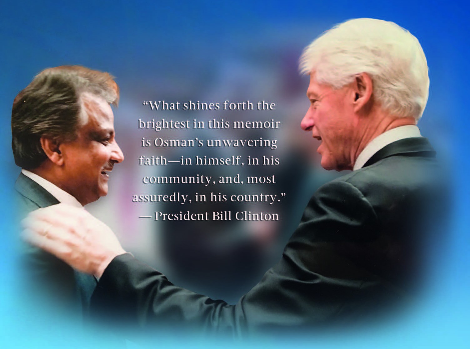 M. Osman and Bill Clinton